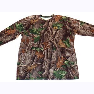 Under Armour forest camouflage L/S top